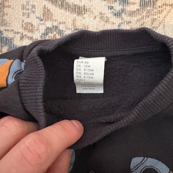 H&M Kids Navy Rocket Print Sweatpants & Joggers Set - Picture 2 of 2